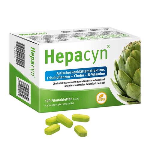 Hepacyn Artischocke Cholin Filmtabletten - 1