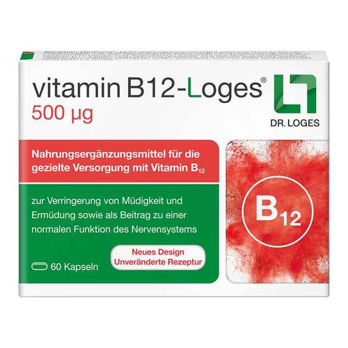 Vitamin B12-Loges 500 µg Kapseln - 1
