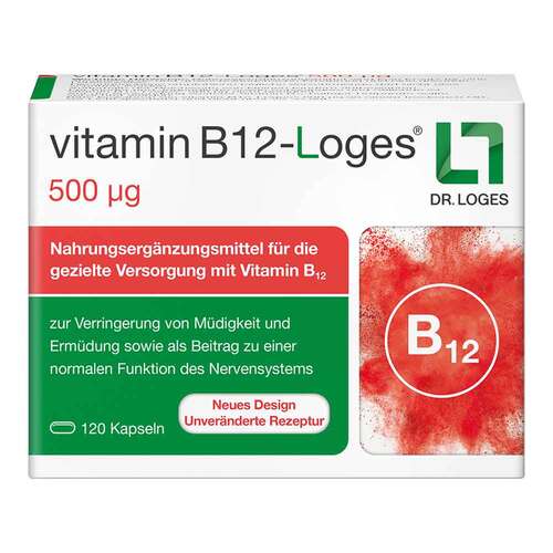 Vitamin B12-Loges 500 µg Kapseln - 1