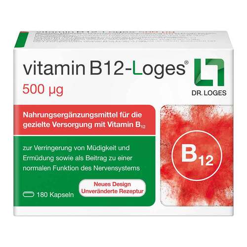 Vitamin B12-Loges 500 µg Kapseln - 1