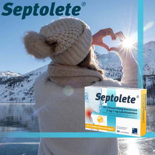 Septolete mit Zitronen-Honig-Geschmack 3 mg/1 mg Lutschtabletten - 4