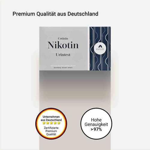 Aspilos Selbsttest Nikotin Urin - 5