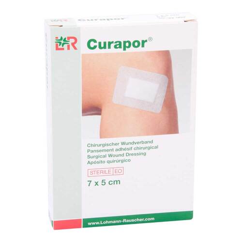 Curapor Wundverband steril chirurgisch 5x7 cm - 1