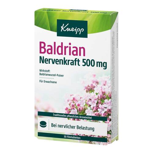 Kneipp Baldrian Nervenkraft 500 mg Filmtabletten - 1