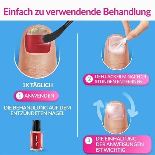 Excilor Nagelpilz intensiv Color 30 ml + 8 ml Kombi. - 7