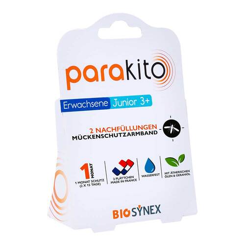 Para Kito Mückenschutz Armband 2 Nachfüllungen - 1