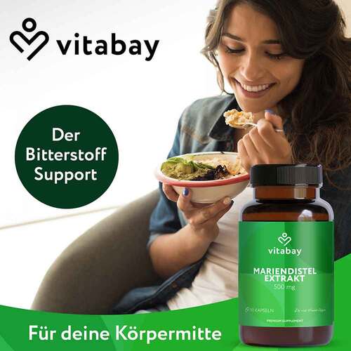 Mariendistel 500 mg Extrakt Kapseln - 4