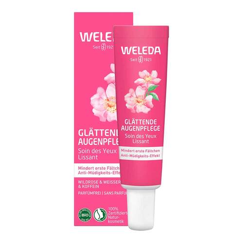 Weleda gl&auml;ttende Augenpflege Wildrose &amp; wei&szlig;er Tee - 1