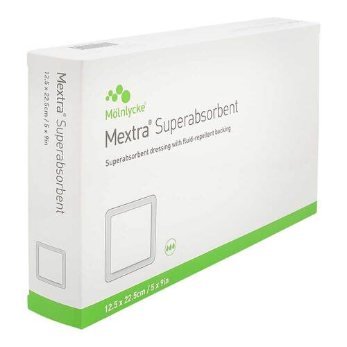 Mextra Superabsorbent Verband 12,5x22,5 cm - 1