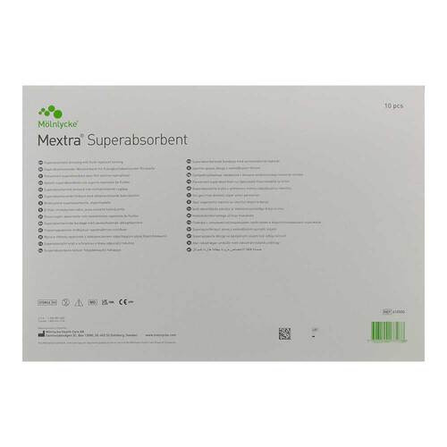 Mextra Superabsorbent Verband 12,5x22,5 cm - 2