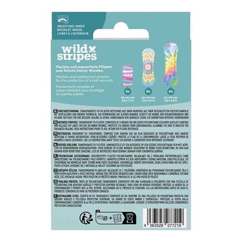 Wild Stripes waterproof secure Rainbow Int Pflaster  - 2