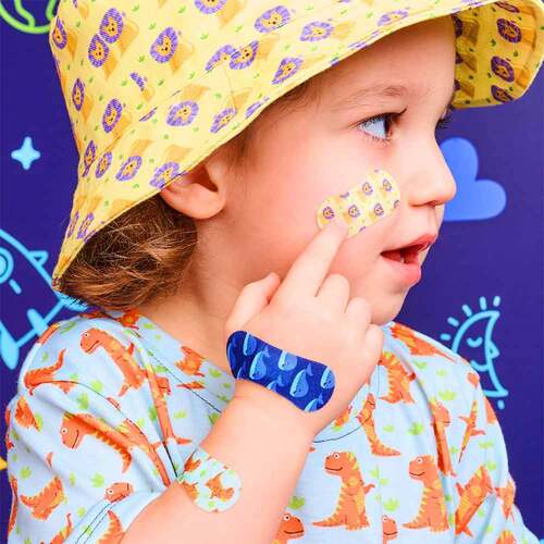 Wild Stripes Kids sensitive Space Int Pflaster - 7