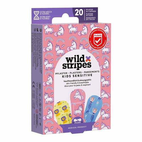 Wild Stripes Kids sensitive Fantasy Int Pflaster - 1