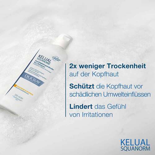 Ducray Kelual Squanorm Anti-Schuppen Shampoo trocken - 4