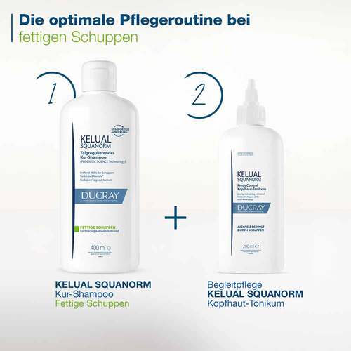 Ducray Kelual Squanorm Anti-Schuppen Shampoo fettig - 7