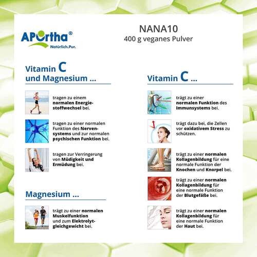 Aportha NaNa10 veganes Pulver - 4
