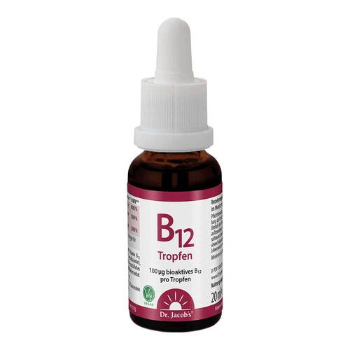 Vitamin B12 Tropfen Methylcobalamin Dr. Jacob`s - 1