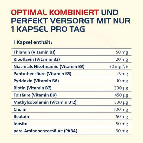 Vitamin B Complete Hevert all-in-one Kapseln - 4
