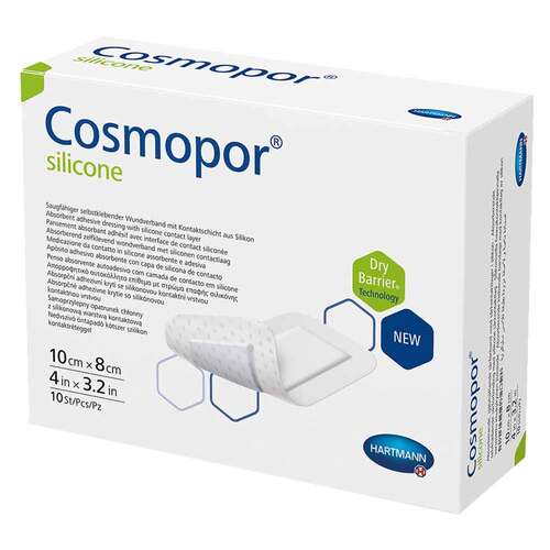 Cosmopor silicone Wundverband 8x10 cm - 1