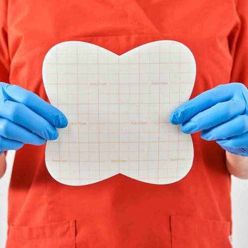 Dracofoam Schaumstoff Wundauflage Multishape 20x20 cm - 3