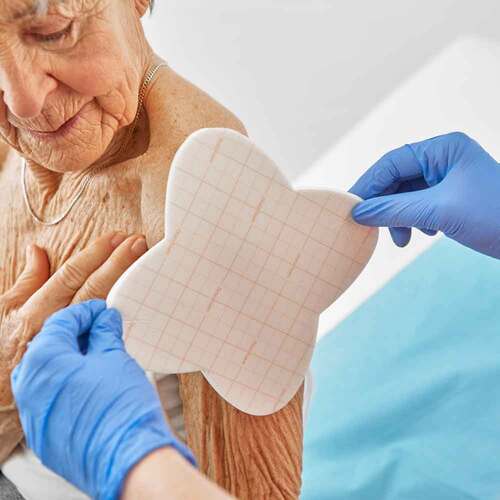 Dracofoam Schaumstoff Wundauflage Multishape 20x20 cm - 4