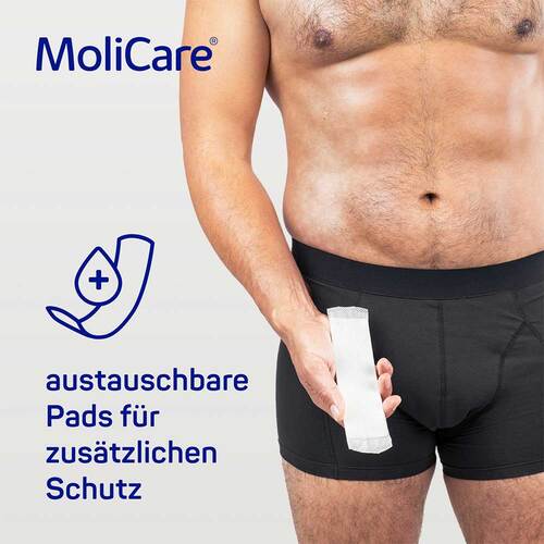 Molicare men Absorbent underwear + 5 Pads Gr&ouml;&szlig;e L - 3