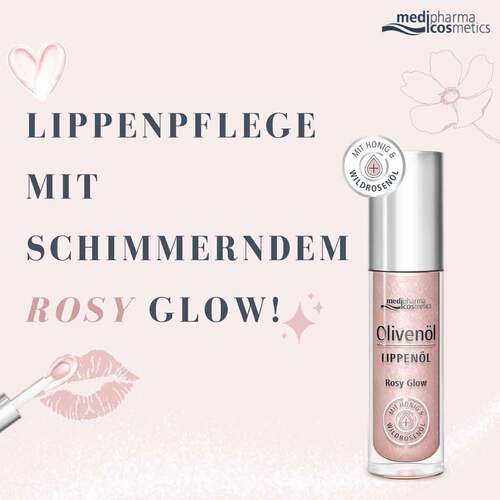 Oliven&ouml;l Lippen&ouml;l rosy glow - 5