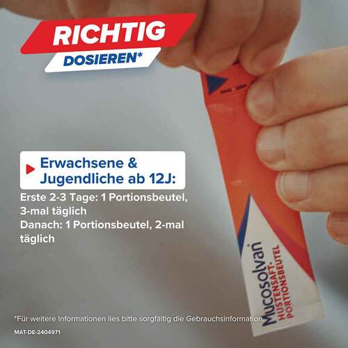 Mucosolvan Hustensaft-Portionsbeutel - 5