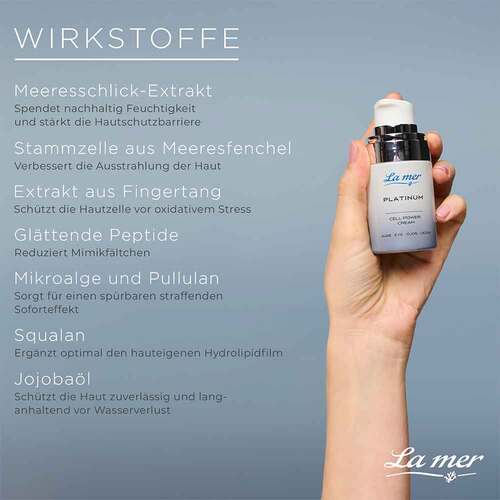 La mer Platinum Recovery Pro Cell Cream Auge ohne Parfum - 3
