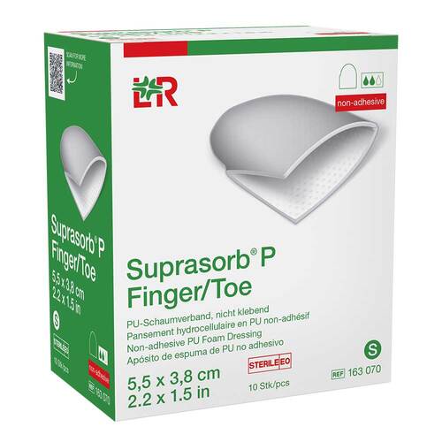 Suprasorb P Finger / Toe PU-Schaumverband steril Gr&ouml;&szlig;e S - 1