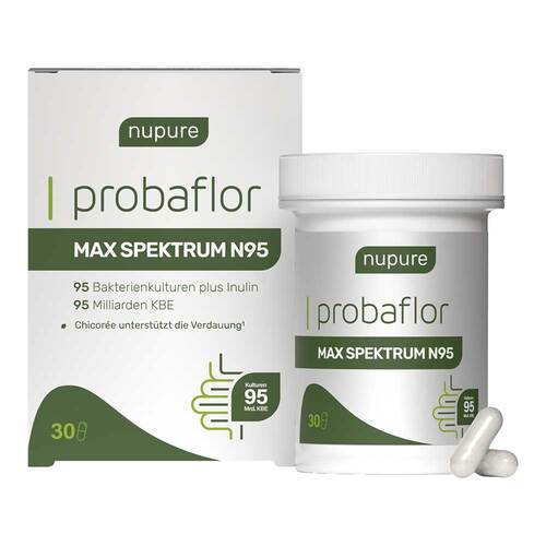 Nupure probaflor Max Spektrum N95 magensaftresistent Kapseln  - 1