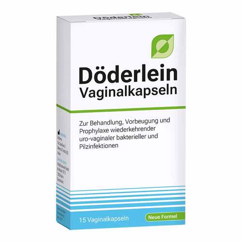 D&ouml;derlein Vaginalkapseln mit Milchs&auml;urebakterien - 1