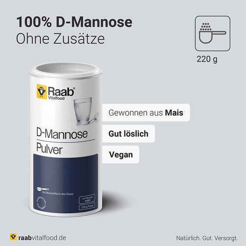 Raab Vitalfood D-Mannose Pulver - 3