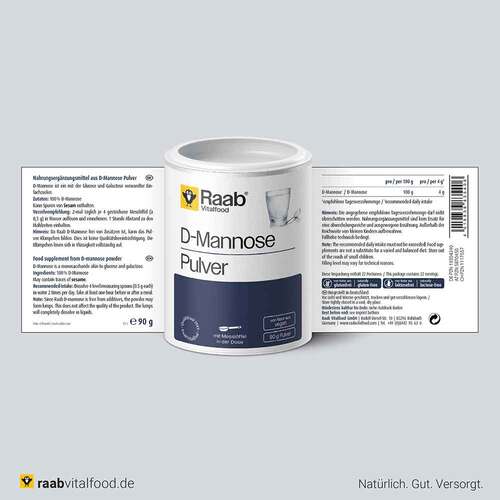 Raab Vitalfood D-Mannose Pulver - 5