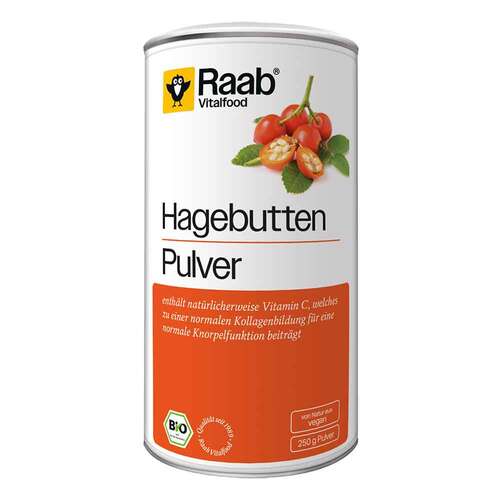 Raab Vitalfood Hagebutte Bio Pulver - 1