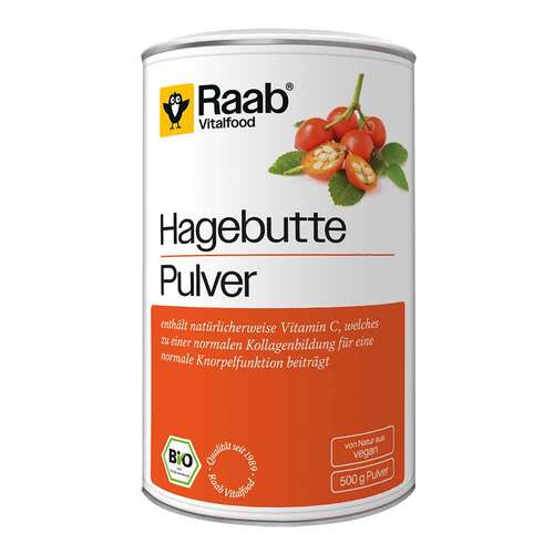 Raab Vitalfood Hagebutte Bio Pulver - 1