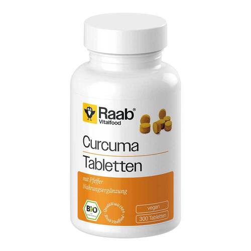 Raab Vitalfood Curcuma Bio Tabletten - 1