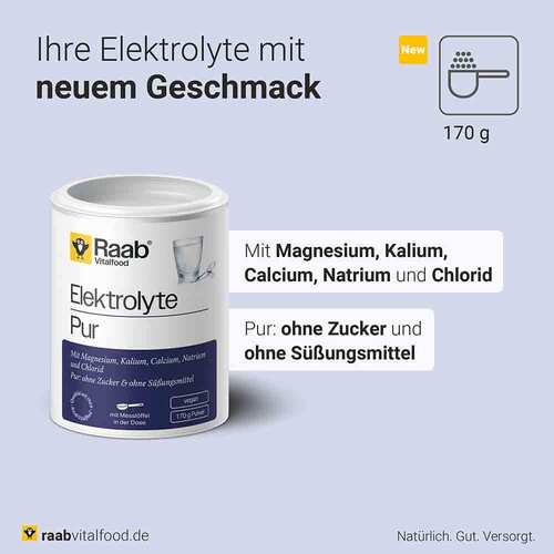 Raab Vitalfood Elektrolyte pur Pulver - 3