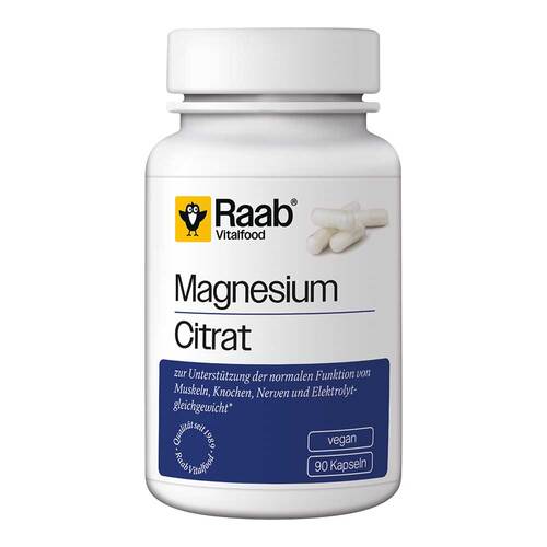 Raab Vitalfood Magnesiumcitrat Kapseln - 1