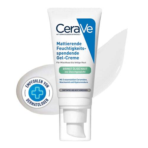 Cerave feuchtigkeitsspendende Gel-Creme matt - 1