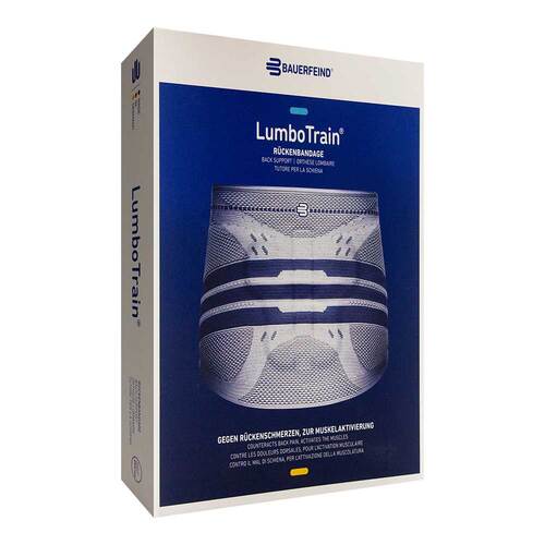 Lumbotrain waisted R&uuml;ckenst&uuml;tzbandage Gr&ouml;&szlig;e 5 titan - 1