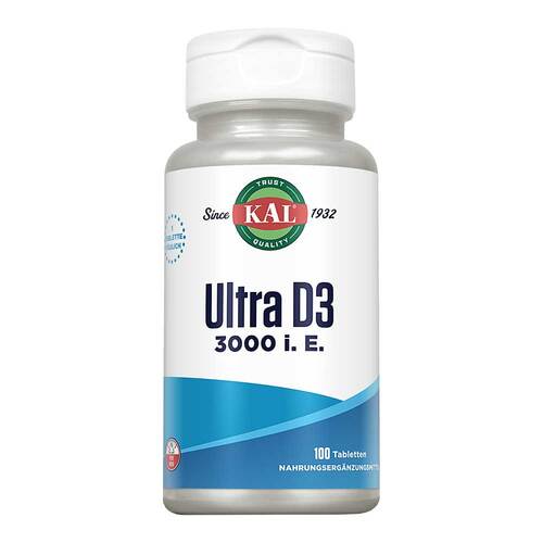 Vitamin D3 3000 I.E. Ultra Kal Tabletten - 1