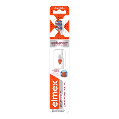 Elmex Expert Pr&auml;zision Zahnspange Zahnb&uuml;rste sanft - 1