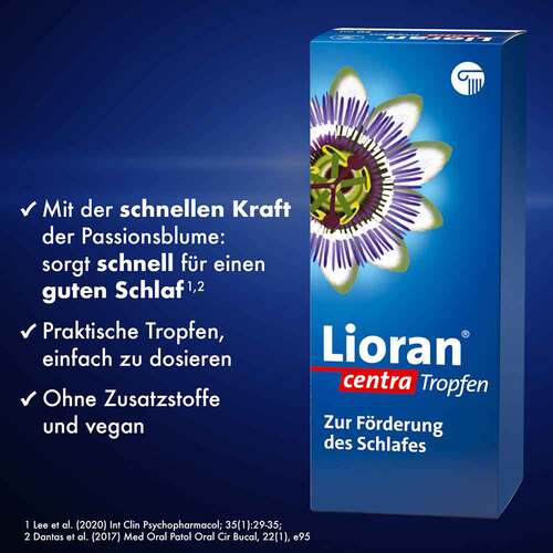 Lioran centra Tropfen zur F&ouml;rderung des Schlafes - 8