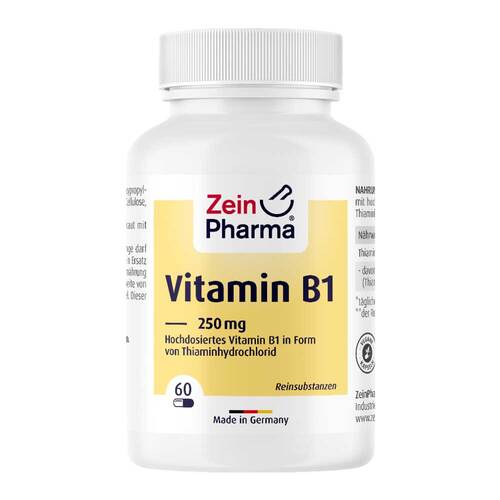 Vitamin B1 Thiamin 250 mg Kapseln Zeinpharma - 1