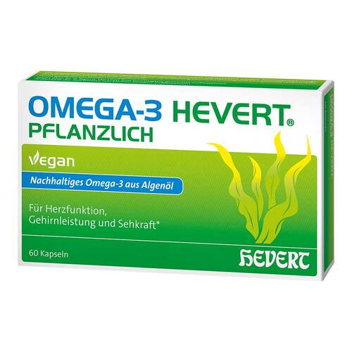 Omega-3 Hevert pflanzlich Weichkapseln - 1