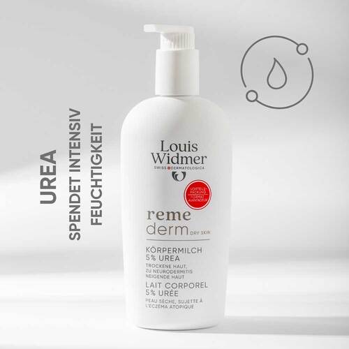 Widmer Remederm dry Skin K&ouml;rpermilch 5% Vorteil - 3