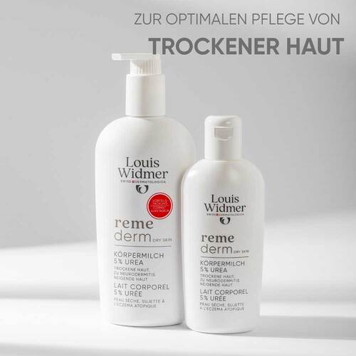 Widmer Remederm dry Skin K&ouml;rpermilch 5% Vorteil - 5
