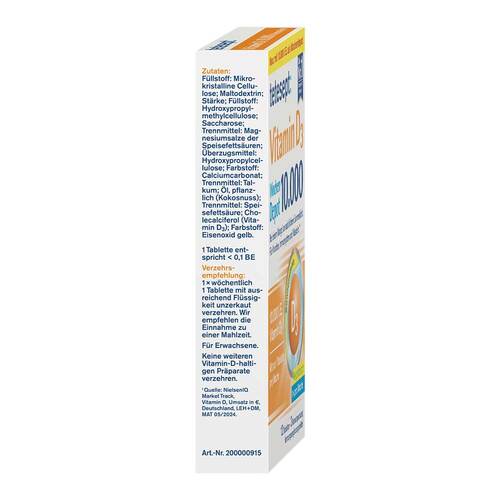 Tetesept Vitamin D3 10.000 Filmtabletten - 2