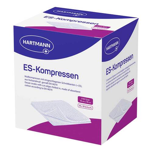 ES-Kompressen steril 10x10 cm 12fach Gro&szlig;packung - 1
